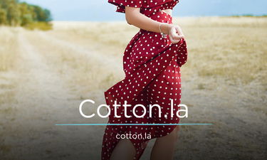 Cotton.la - Creative brandable domain for sale