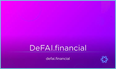 DeFAI.financial - Creative brandable domain for sale