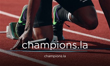 Champions.LA - Creative brandable domain for sale