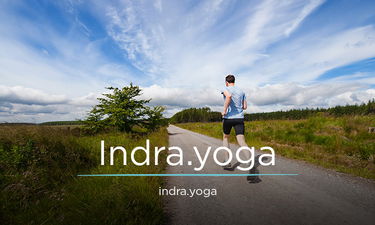 Indra.yoga - Creative brandable domain for sale