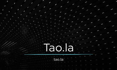 tao.la - Creative brandable domain for sale
