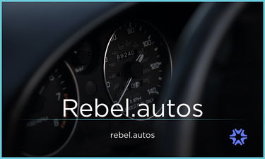 Rebel.autos - Creative brandable domain for sale