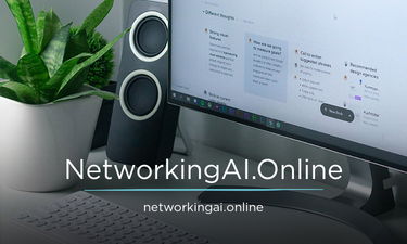 NetworkingAI.Online - Creative brandable domain for sale