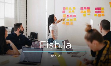 Fish.la - Creative brandable domain for sale