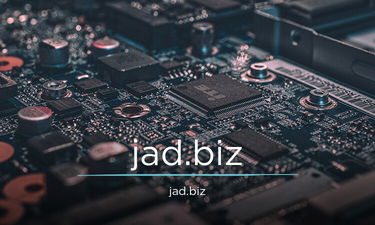 JAD.biz - Creative brandable domain for sale