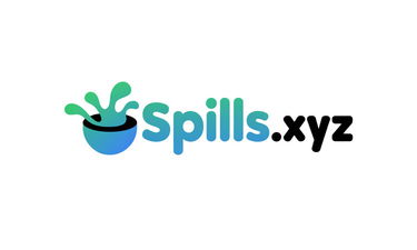 Spills.xyz - Creative brandable domain for sale