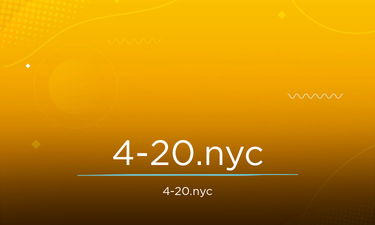 4-20.nyc - Creative brandable domain for sale