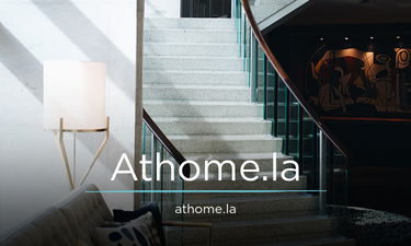 Athome.la - Creative brandable domain for sale