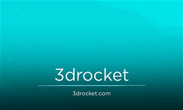 3drocket.com - Creative brandable domain for sale