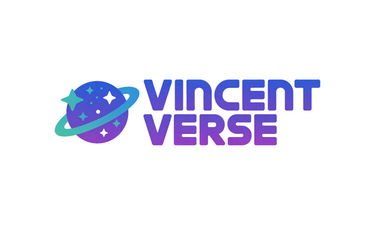 Vincentverse.com - Creative brandable domain for sale