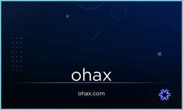 Ohax.com - Creative brandable domain for sale