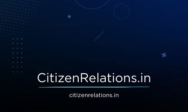 CitizenRelations.in - Creative brandable domain for sale