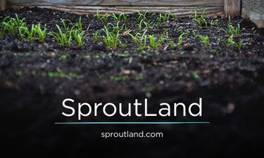SproutLand.com - Creative brandable domain for sale