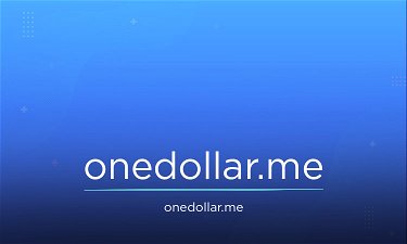 OneDollar.me - Creative brandable domain for sale
