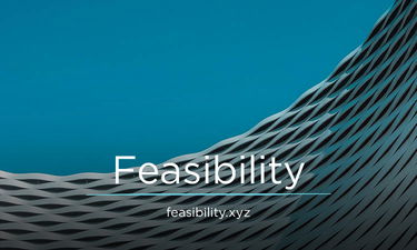 Feasibility.xyz - Creative brandable domain for sale