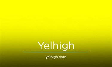 Yelhigh.com - Creative brandable domain for sale