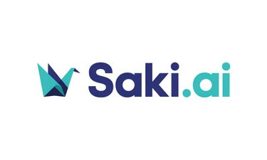 Saki.ai - Creative brandable domain for sale