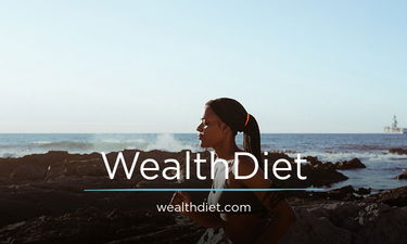 WealthDiet.com - Creative brandable domain for sale