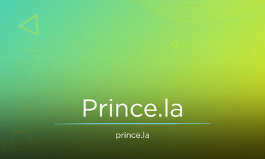 Prince.la - Creative brandable domain for sale