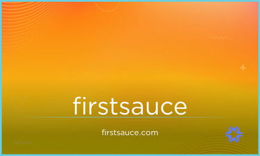FirstSauce.com - Creative brandable domain for sale