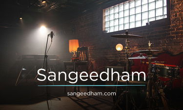 Sangeedham.com - Creative brandable domain for sale