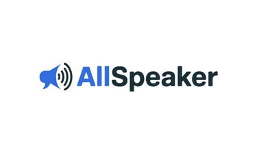 AllSpeaker.com - Creative brandable domain for sale