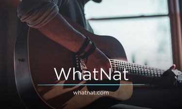 WhatNat.com - Creative brandable domain for sale