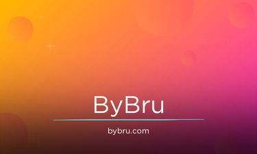 ByBru.com - Creative brandable domain for sale