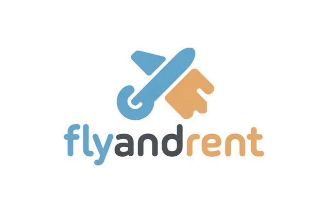 FlyandRent logo