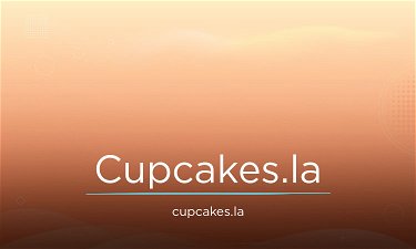 Cupcakes.la - Creative brandable domain for sale
