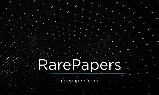 RarePapers.com