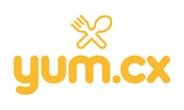 Yum.cx - Creative brandable domain for sale