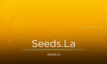 Seeds.la - Creative brandable domain for sale