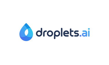 droplets.ai - Creative brandable domain for sale