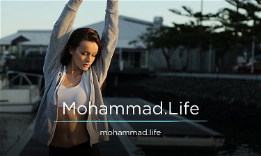 Mohammad.Life - Creative brandable domain for sale
