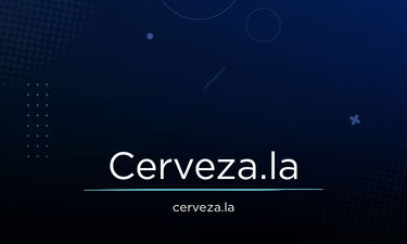Cerveza.la - Creative brandable domain for sale