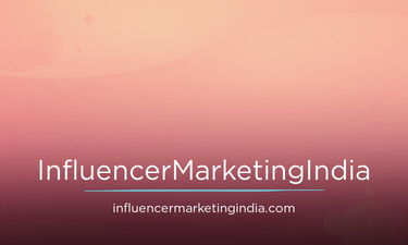 InfluencerMarketingIndia.com - Creative brandable domain for sale
