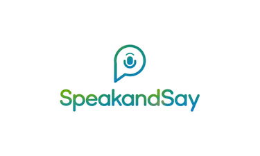 SpeakAndSay.com - Creative brandable domain for sale
