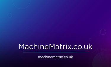 MachineMatrix.co.uk - Creative brandable domain for sale