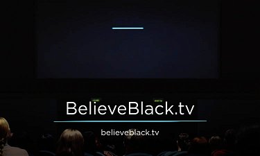 BelieveBlack.tv - Creative brandable domain for sale
