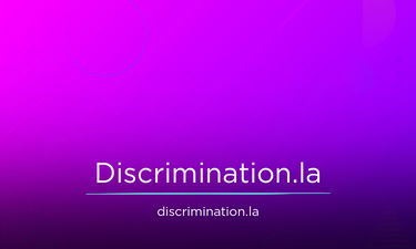 Discrimination.la - Creative brandable domain for sale