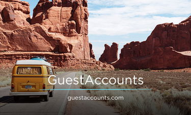 GuestAccounts.com - Creative brandable domain for sale