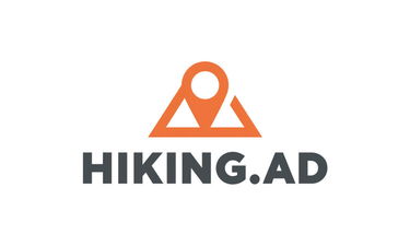 Hiking.ad - Creative brandable domain for sale