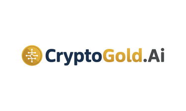 CryptoGold.ai - Creative brandable domain for sale