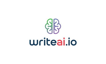 WriteAI.io - Creative brandable domain for sale