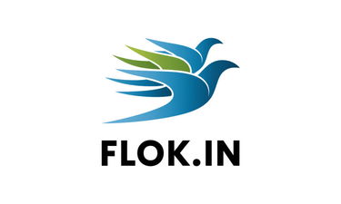 flok.in - Creative brandable domain for sale