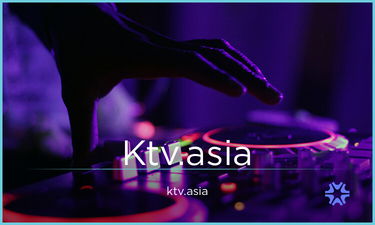 KTV.asia - Creative brandable domain for sale