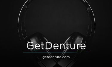 GetDenture.com - Creative brandable domain for sale