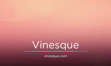 Vinesque.com - Creative brandable domain for sale