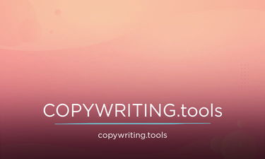 COPYWRITING.tools - Creative brandable domain for sale